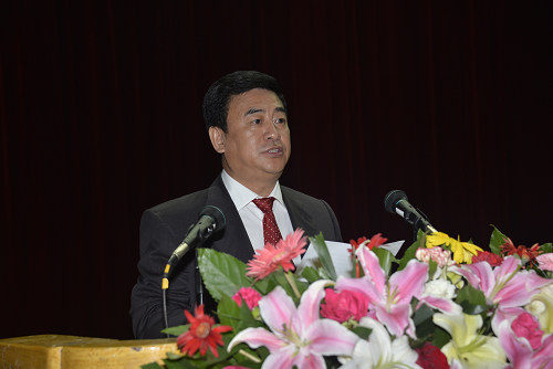 校长孙忠人讲话